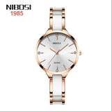 NIBOSI Luxury Ceramic Bracelet Watches Ladies Creative Quartz Watch For Women Female Clock Relogio Feminino Montre Femme 2330 - V.I.P Digital Presence
