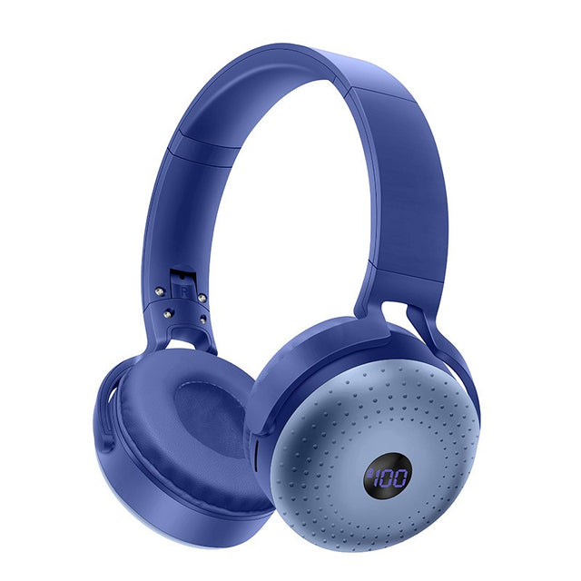 Head mounted Bluetooth earphones with Type-C interface foldable SIM card portable power bank wireless headset - V.I.P Digital Presence