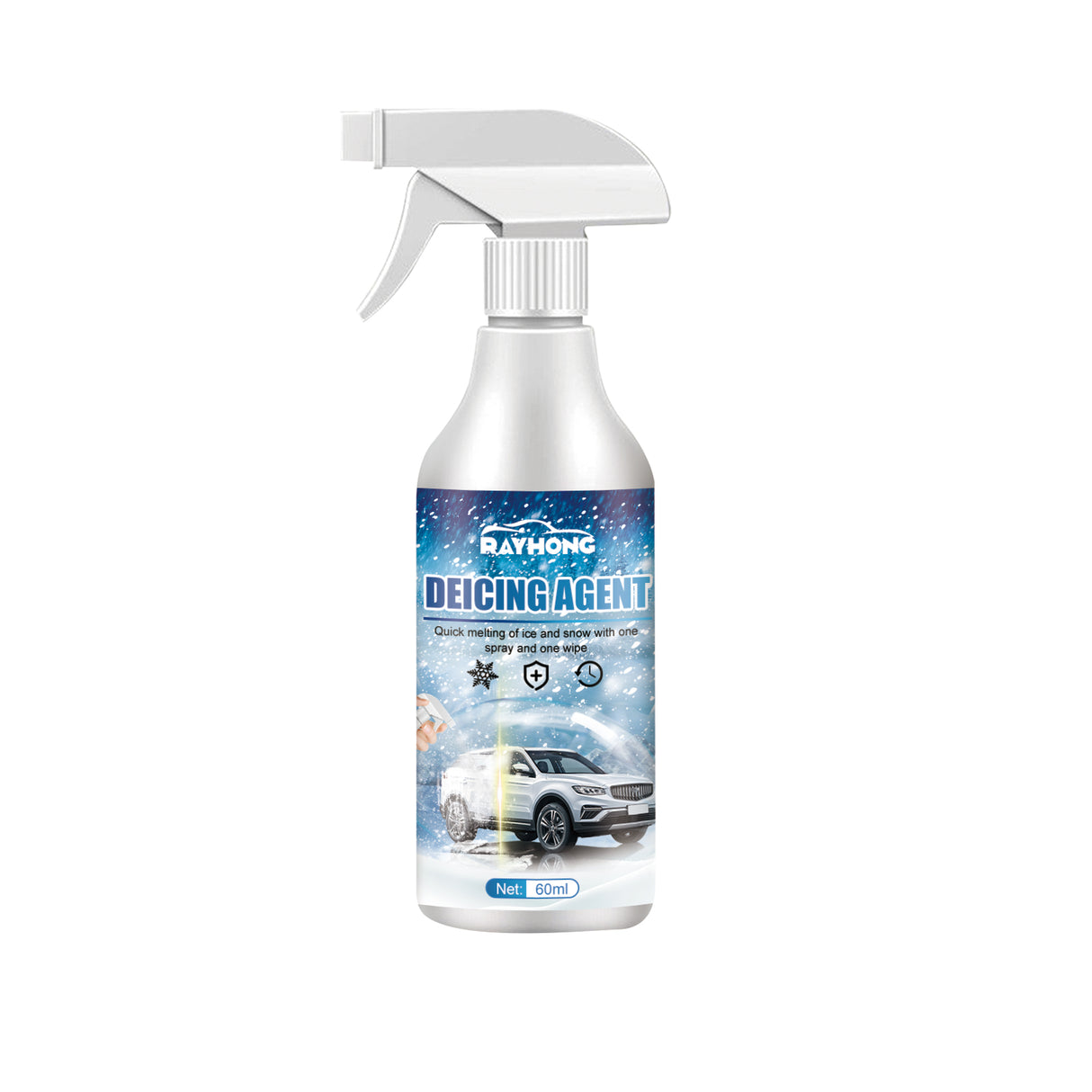 Melting Snow Remover Quick Melting Snow Remover For Car Glass In Winter Front Windshield And Window Snow Preventer - V.I.P Digital Presence