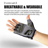 Half finger cycling gloves for men and women liquid silicone shock-absorbing and breathable sports bike fitness gloves - V.I.P Digital Presence