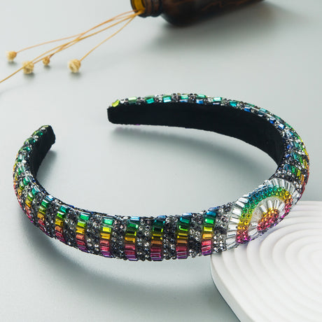 Hair Hoop Fashion Shiny Crystal Baroque Head Hoop French Hair Hoop Small Fragrance Hair Band Hair Accessories - V.I.P Digital Presence
