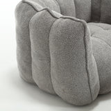 Soft Bean Bag Chair with High Resilient Foam(Chips)for living room and bedroom,Comfortable Square Lazy Sofa with Footstool - V.I.P Digital Presence