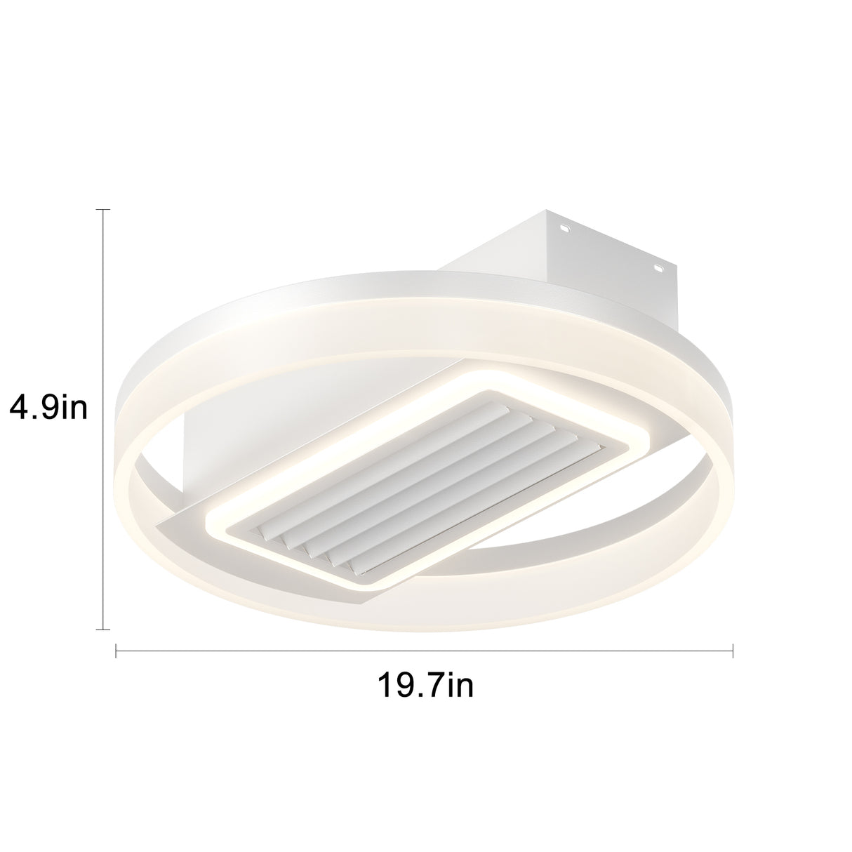 Bladeless Fan Lamp With Lights Dimmable LED - V.I.P Digital Presence