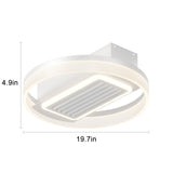 Bladeless Fan Lamp With Lights Dimmable LED - V.I.P Digital Presence