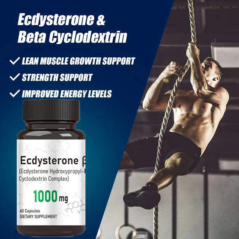 Ecdysterone Capsules Hydroxypropyl Cyclodextrin Complex Ecdysterone Powder Capsules 98% Ecdysterone - V.I.P Digital Presence