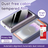 Tempered Glass Screen Protector for Apple iPhone 15 Pro Max Anti-Spy Film with Dust-Free Chamber Roller Application Tool - V.I.P Digital Presence