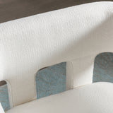 Contemporary Designed Fabric Upholstered Accent Chair Dining Chair for Living Room, Bedroom, Dining Room, Beige - V.I.P Digital Presence