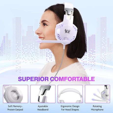 G2000 Head Mounted Wired Gaming Earphones Computer Esports Earphones - V.I.P Digital Presence