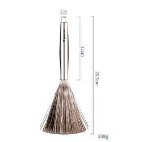Stainless Steel Pot Brush Dishwashing Pot Brush Long Handle Household Cleaning - V.I.P Digital Presence