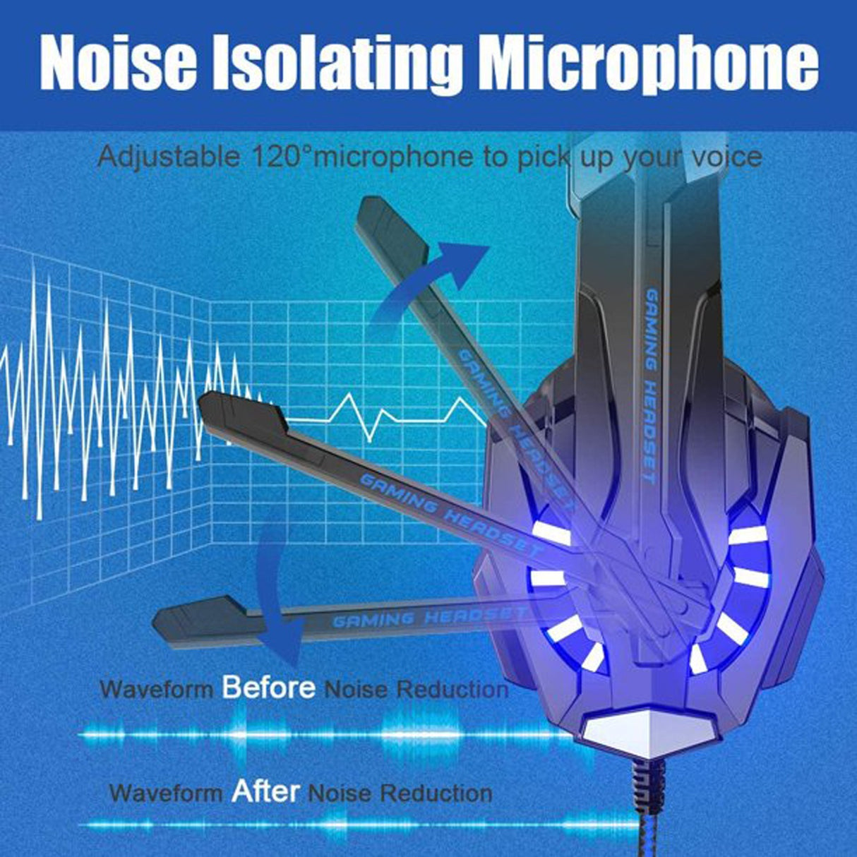G9000 Head mounted Gaming Earphones Wired Earphones Computer Esports Gamepad Earphones - V.I.P Digital Presence