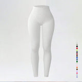 Threaded autumn and winter yoga pants seamless fitness pants high waisted sports yoga clothes leggings - V.I.P Digital Presence