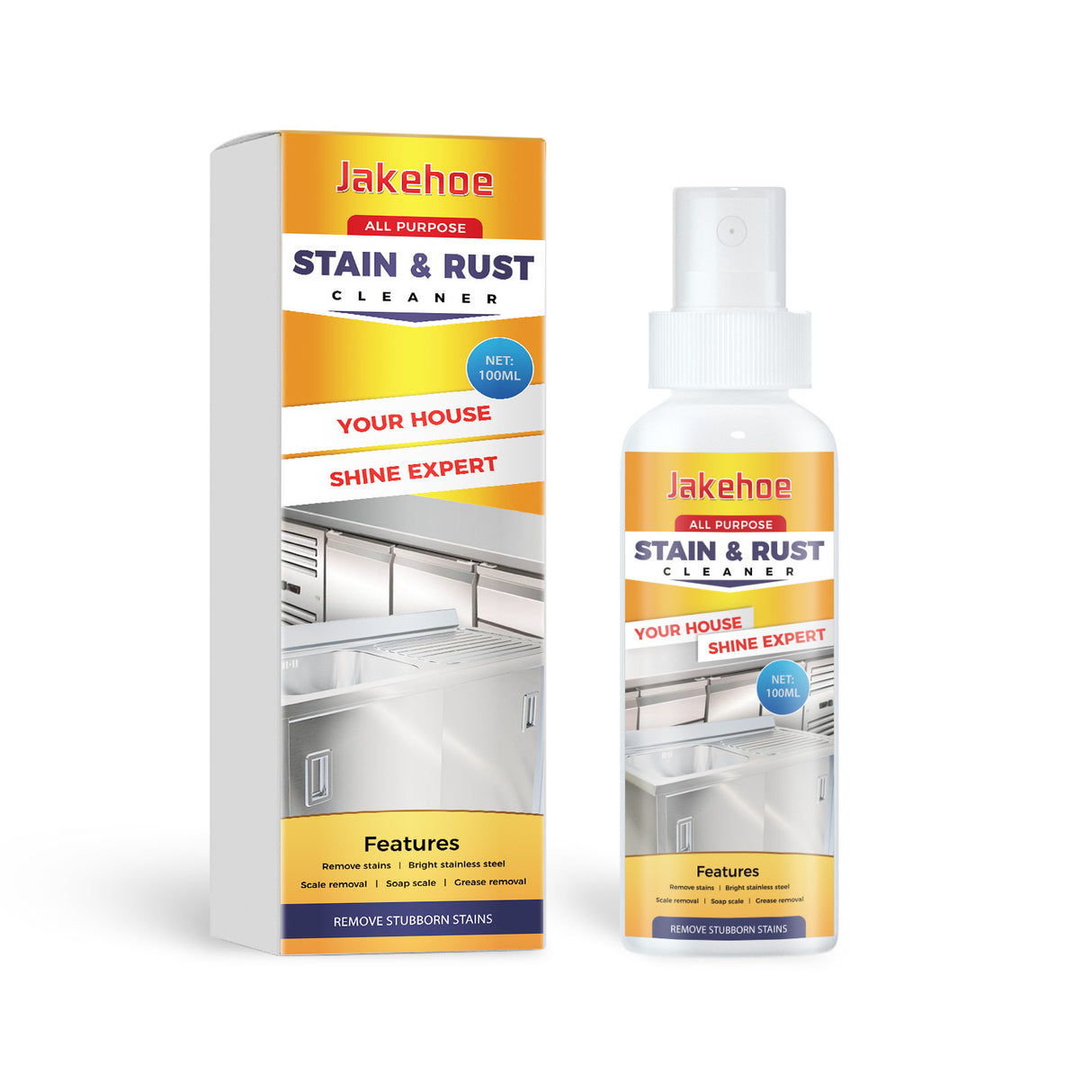 Stain & Rust Cleaner, Clean Kitchen Utensils And Pots Kitchen Hearth Oil Black Dirty Clean Lampblack Machine Oil - V.I.P Digital Presence