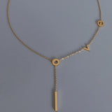 Titanium Steel Letter Necklace - V.I.P Digital Presence