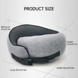 Memory Foam Neck Travel Pillow: Soft, 360° Head Support, for Home, Plane & Car - V.I.P Digital Presence