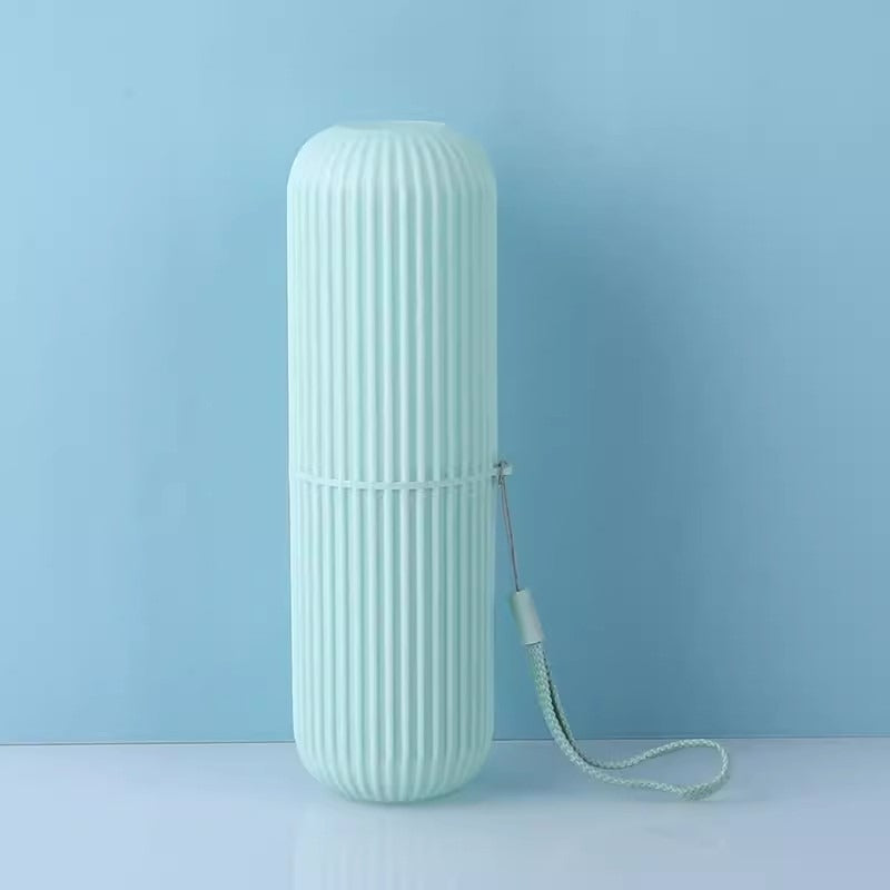 Plastic toothbrush box portable toothbrush cup brushing teeth mouthwash cup and dental cylinder - V.I.P Digital Presence
