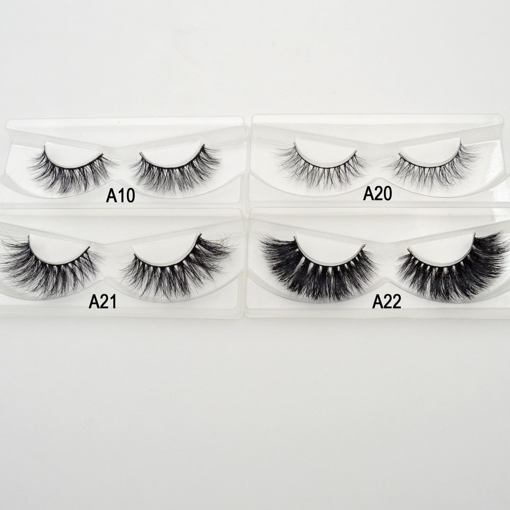 3D Mink Eyelashes Crossing Mink Lashes Hand Made Full Strip Eye Lashes 34 Styles cilios naturais False Lashes - V.I.P Digital Presence