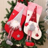 Christmas Decorations with Legs Plush Faceless Santa Claus Christmas Socks Christmas Pendant - V.I.P Digital Presence