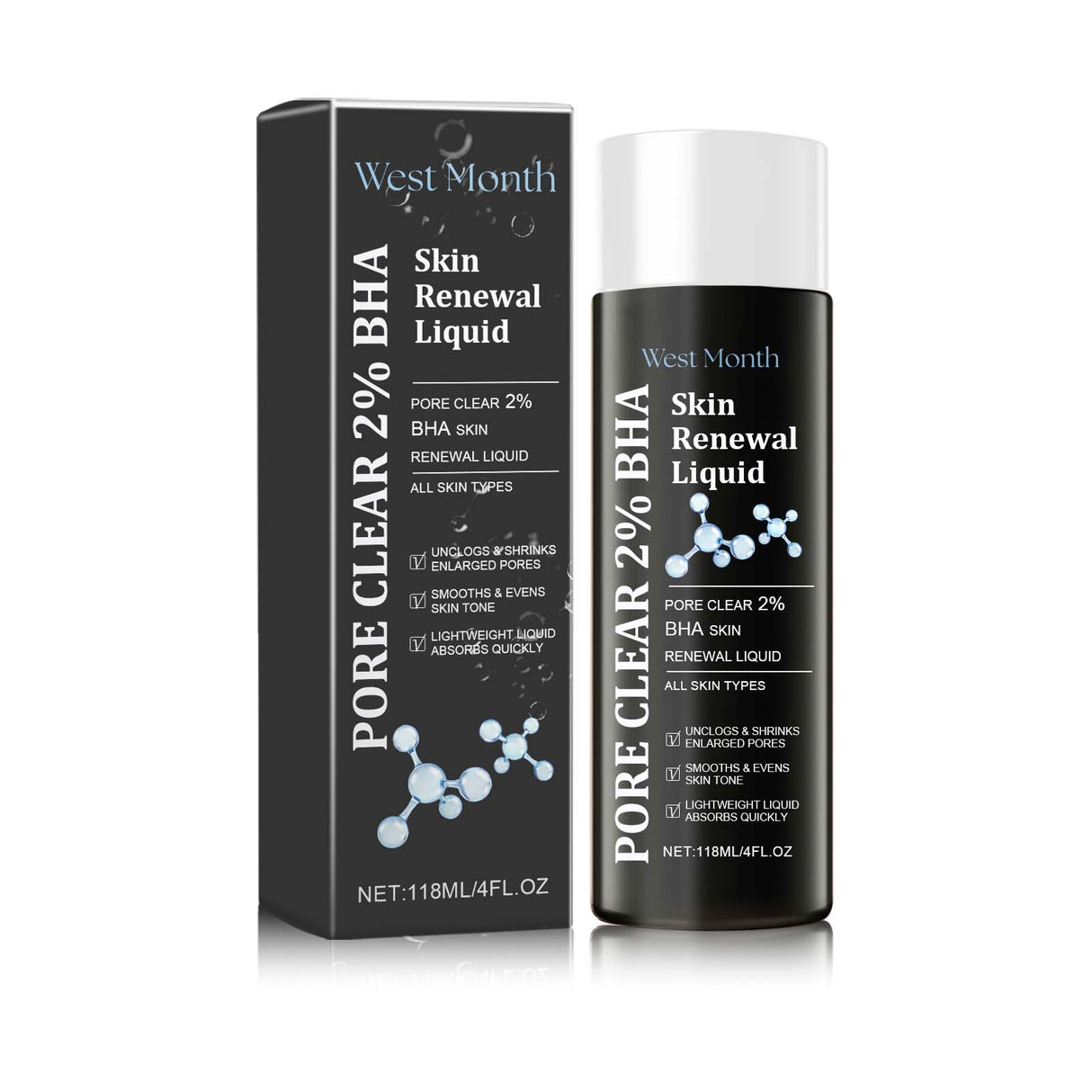 Skin Renewal Liquid, Reduce Acne Print Repair Acne Muscle Mild Clear Acne Hydrating Essence - V.I.P Digital Presence