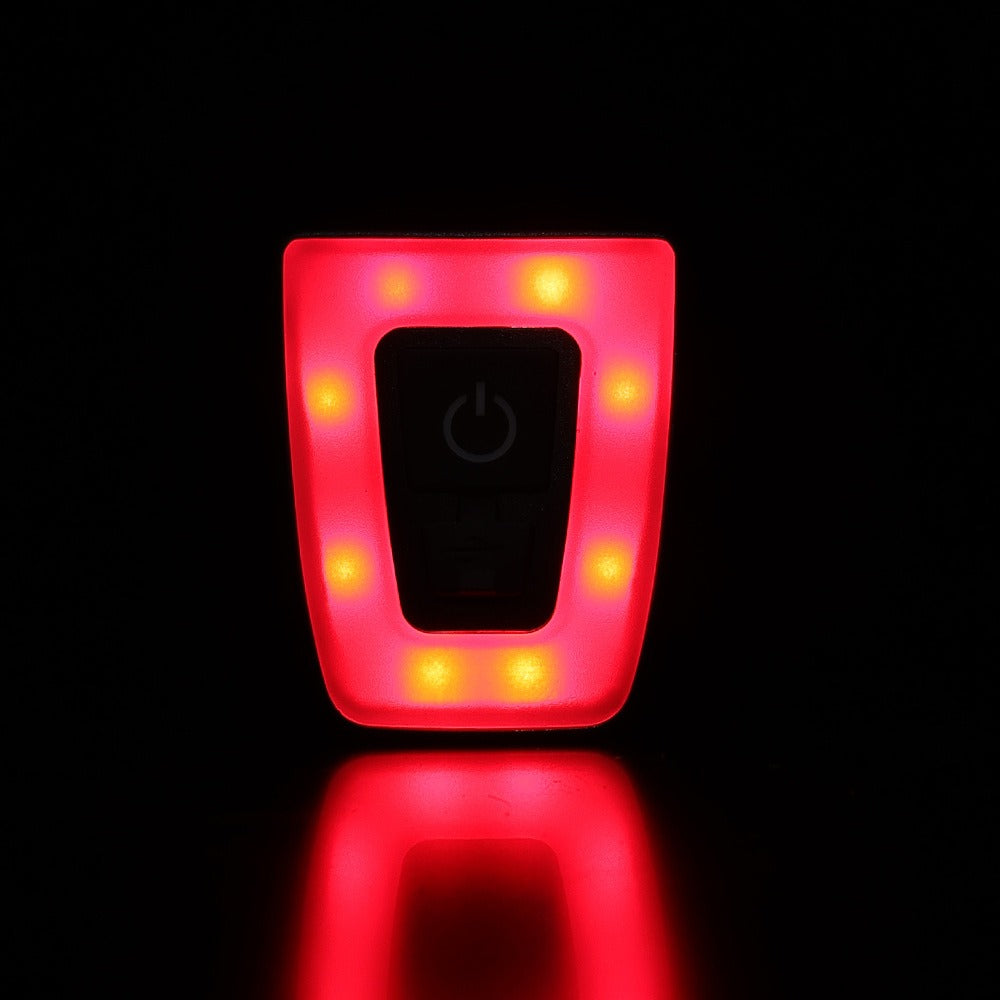 Bicycle taillights, mountain night riding warning lights, helmet taillights, USB charging warning flashlights, riding equipment - V.I.P Digital Presence