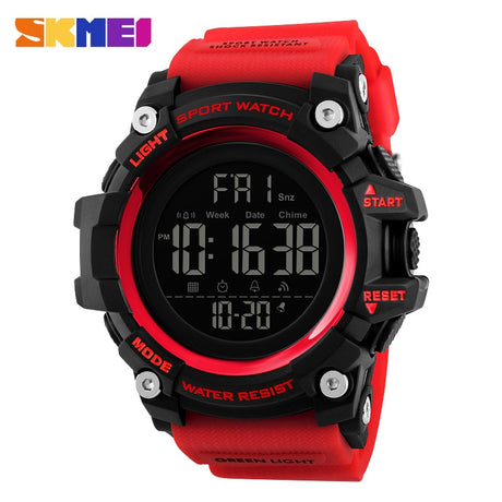 SKMEI 1384 Countdown Stopwatch Sport Watch Mens Watches Top Brand Luxury Men Wrist Watch Waterproof LED Electronic Digital Male Watch - V.I.P Digital Presence