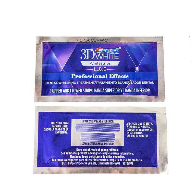 3D Teeth Whitening Strips Set - 20 Pairs Per Box, Tooth Whitening Stickers for Removing Yellow and Stains, Gift Box Packaging - V.I.P Digital Presence