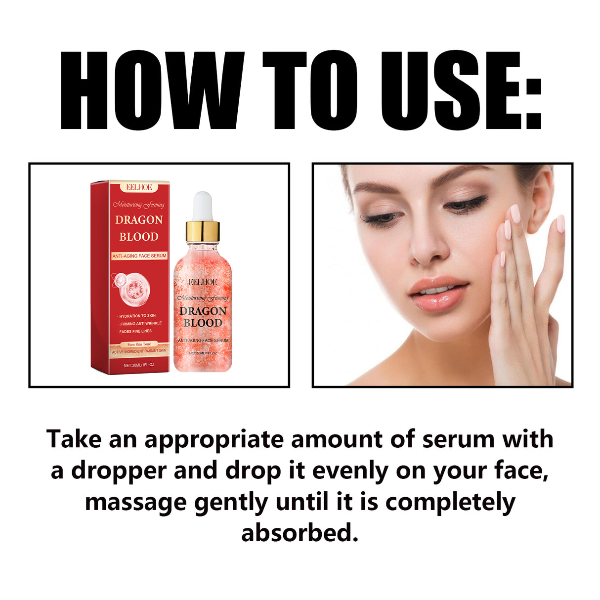 Dragon Blood Facial Treatment Essence Moisturizes And Tightens Soft, Smooth And Delicate Facial Skin - V.I.P Digital Presence