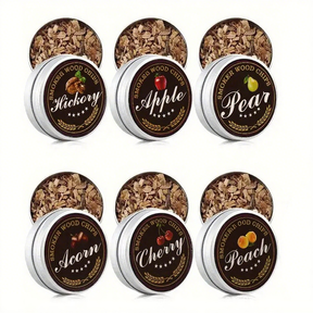 Cocktail Smoking Wood Chips 6 Types of Smoked Wood Flavors Bourbon Whiskey Gift for Father/Husband/Men - V.I.P Digital Presence