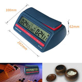 Competition Count Up Down Timer Professional Digital Chess Clock Plastic Battery Powered Lightweight Stopwatch for Board Game - V.I.P Digital Presence