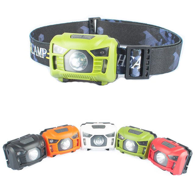 CREE 5W LED Body Motion Sensor Headlamp Mini Headlight Rechargeable Outdoor Camping Flashlight Head Torch Lamp With USB Charging - V.I.P Digital Presence