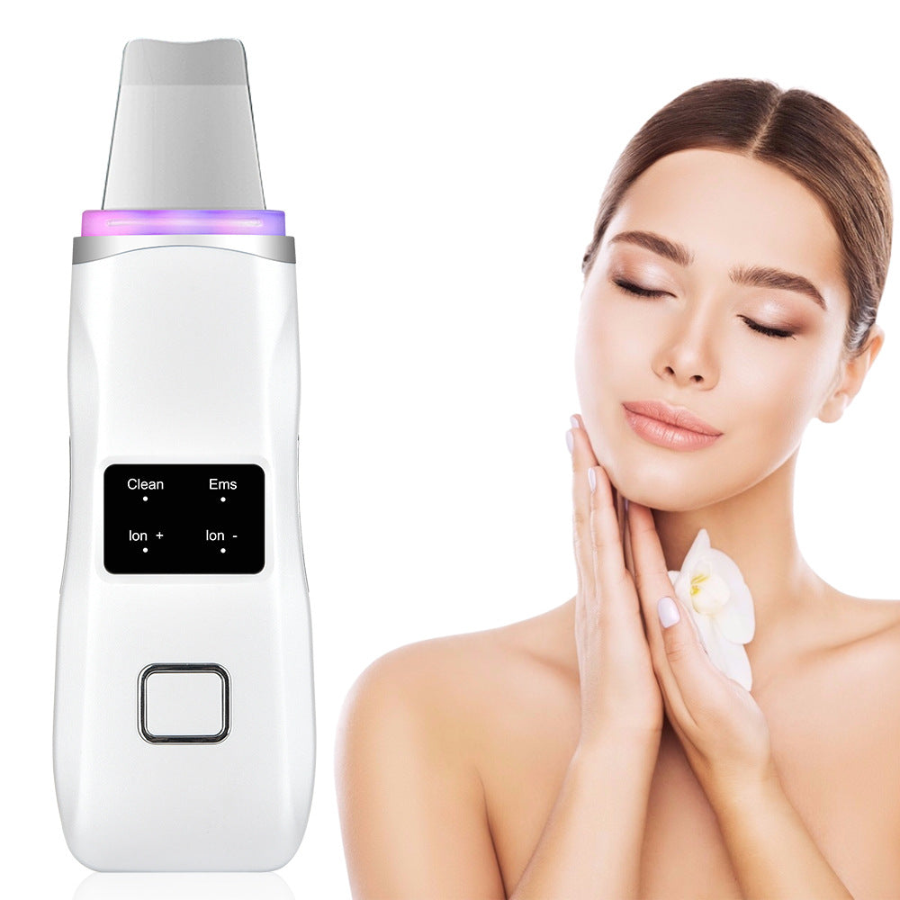 Ultrasonic Peeling Machine HailiCare Positive And Negative Ions Red And Blue Light To Remove Blackheads And Acne Beauty Instrument - V.I.P Digital Presence