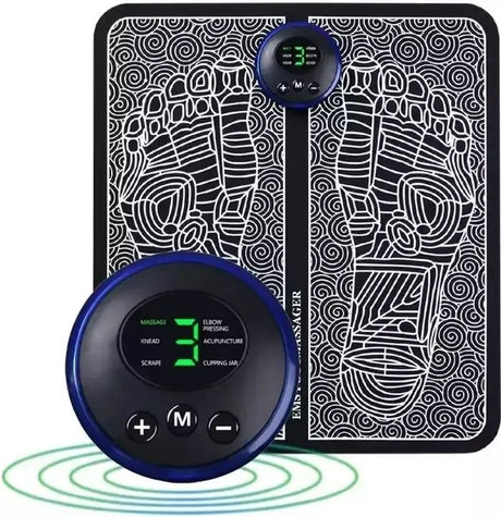 Hot Products Massage Pad Feet Muscle Stimulator Massage Mat Heated Electric Foot Massager For Old People - V.I.P Digital Presence