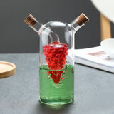 Kitchen Storage Sealed Bottles, Double-layer 2-in-1 Glass Bottles, Oil, Vinegar, Sauce, Seasoning Bottles, Kitchen Tools - V.I.P Digital Presence