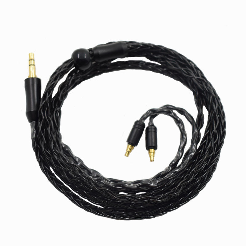 IE40PRO 8-core single crystal copper silver plated upgrade cable replacement cable headphone audio cable - V.I.P Digital Presence