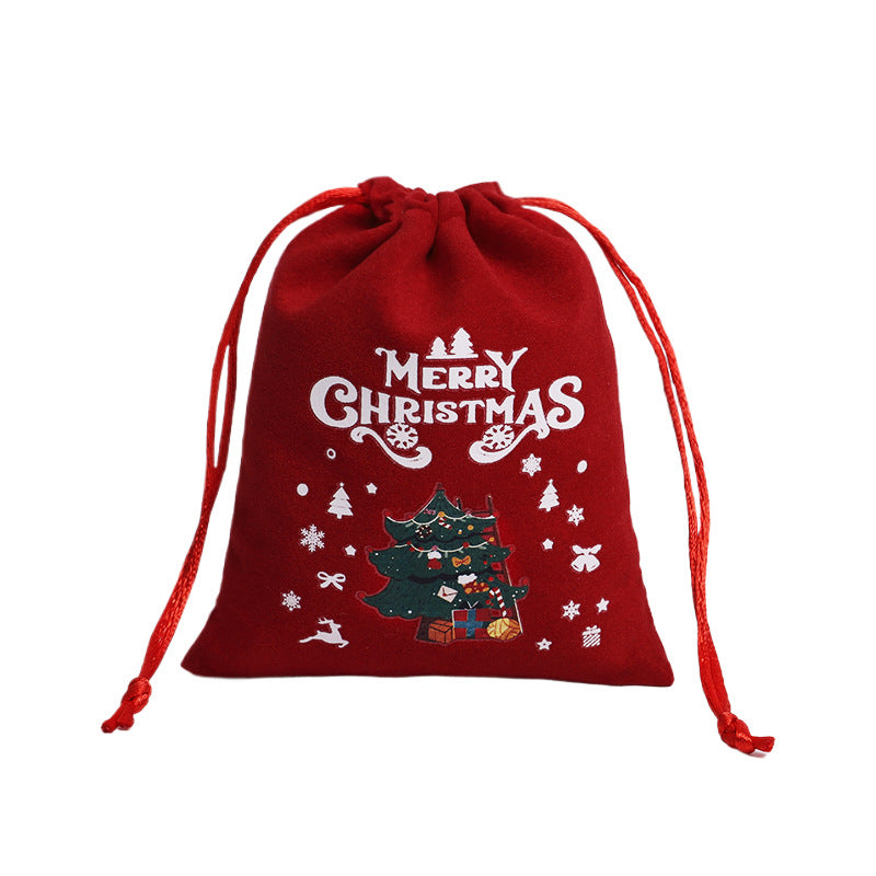 Christmas Gift Velvet/linen Drawstring Bags Bracelet Jewelry Candy Packaging Bags - V.I.P Digital Presence