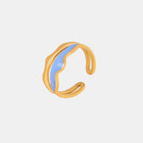 18K Gold-Plated Open Ring - V.I.P Digital Presence