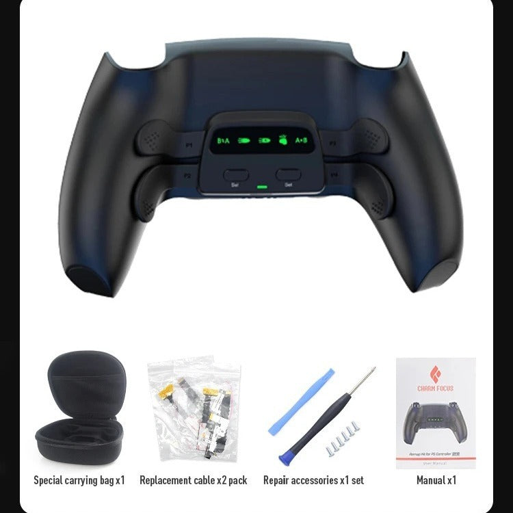 Suitable for PS5 Bluetooth gamepad Elite Four Back Key Programmable Custom Mapping Three Level Continuous Back Key - V.I.P Digital Presence