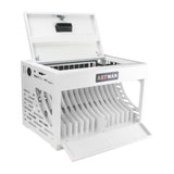 16 Bay Charging Cabinet for Laptop Chromebook Locking Charging Station-WHITE - V.I.P Digital Presence