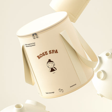 Foldable foot bath bag foot bath basin deep barrel over calf dormitory fumigation foot bath barrel household portable foot bath - V.I.P Digital Presence