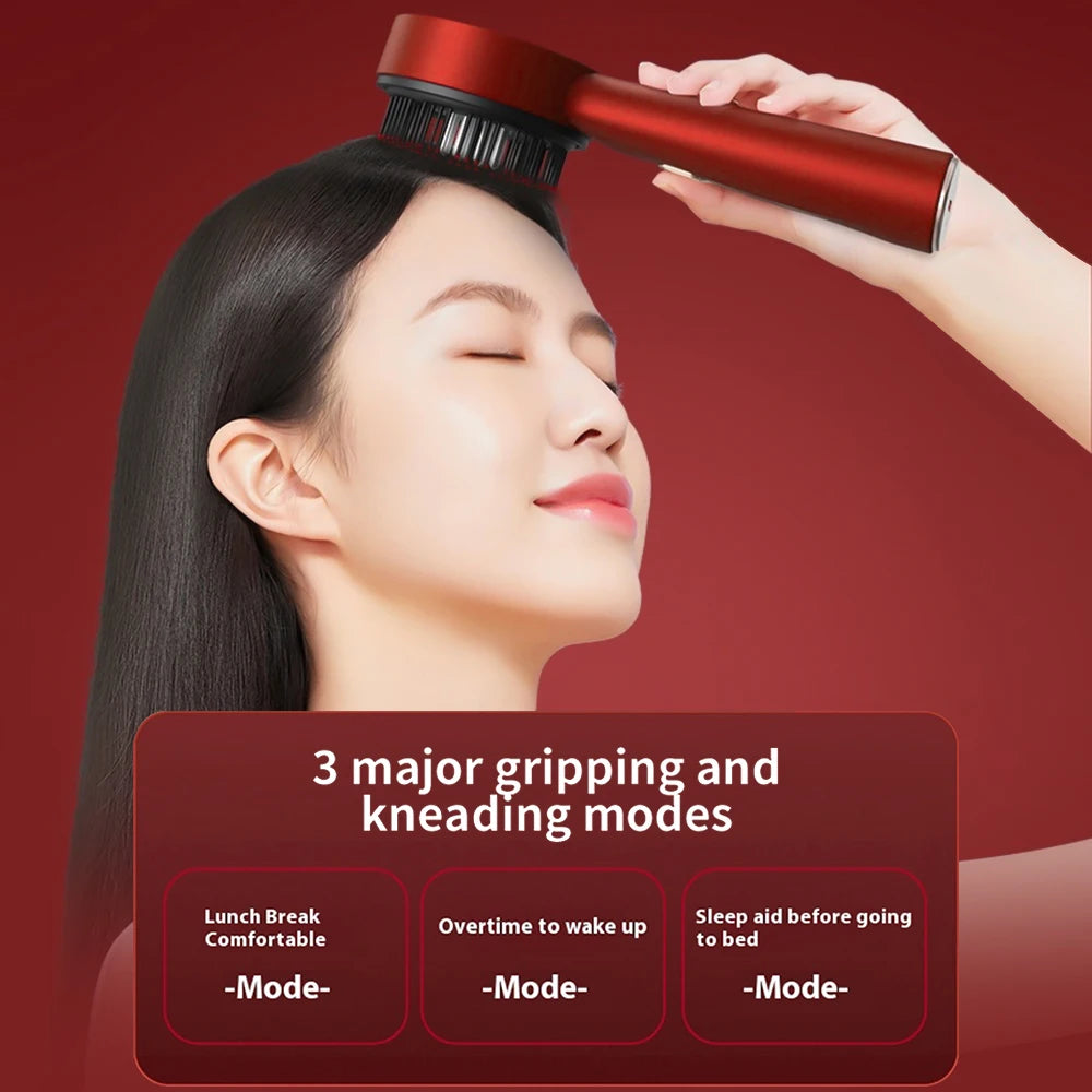 Electric Vibration Massage Comb Portable Hair Follicle Comb Scalp Oil Liquid Applicator Head Massager Hair Growth Anti Loss Care - V.I.P Digital Presence