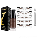 Eyebrow ointment dye waterproof quick drying natural eyebrow long-lasting travel portable set liquid eyebrow pencil ﻿ - V.I.P Digital Presence