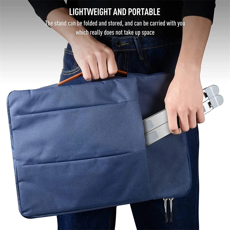 N8 Laptop Stand Adjustable Aluminum Desktop Cooling Pad for Macbook Notebook Bracket Support Foldable Portable Laptop Holder - V.I.P Digital Presence