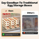 Refrigerator Egg Storage Box Automatic Scrolling Egg Holder Kitchen Large Capacity Dedicated Rolling Egg Storage Box for Kitchen - V.I.P Digital Presence