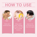 Turmeric Acid Cleansing Pad Gently Cleanses Face Skin With Refreshing And Balanced Oil Skin Care Cleansing Pad - V.I.P Digital Presence