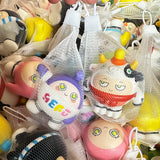 Netbag Egg Boy Party Pinch Music Stress Relief Toy Slow Rebound Ventilatory Artifact Cartoon Stress Relief Student Small Gift Item - V.I.P Digital Presence