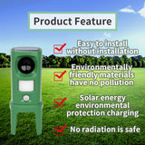 Solar mouse repeller, outdoor multi-floor cat repeller, LED explosion ultrasonic dog repeller - V.I.P Digital Presence