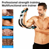 Adjustable Spring Twister Arm Exerciser: Strengthen forearms, triceps & chest. Portable home fitness gear. - V.I.P Digital Presence