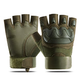 Tactical half-finger gloves men's soft shell protective microfiber special forces military fans sports cycling outdoor - V.I.P Digital Presence