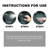 Ceramic Spray Coating, Window Front Windshield Stain Remover Oil Film Cleaner - V.I.P Digital Presence