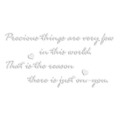 Precious English Letter Acrylic Mirror Surface Sticker Literary Sentence Background Wall Decoration Self-Adhesive 3D Wall Sticker - V.I.P Digital Presence