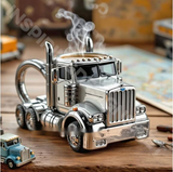 Semi Truck Coffee Mugs Handmade Home Semi Truck Coffee Cup Mugs - V.I.P Digital Presence